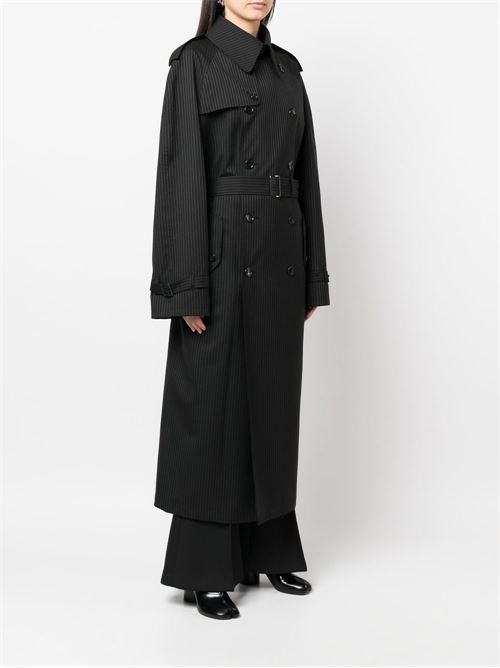 Pinstripe trench coat JUNYA WATANABE | JIC005.1